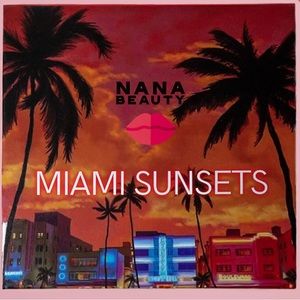 “Miami Sunsets” eyeshadow palette